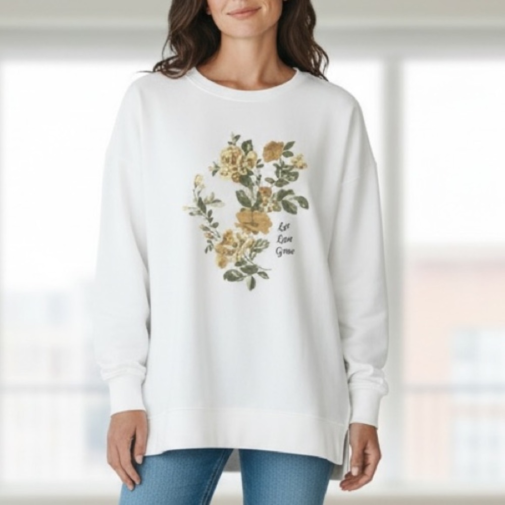 Tunic sweatshirt